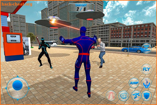 Super Light Speed Hero City Rescue Mission screenshot
