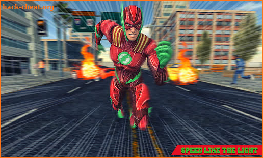 Super Light Speed Hero Robot Combat screenshot