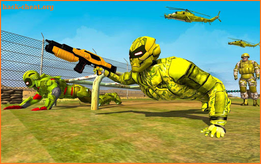 Super Light Speed Robot Training: Shooting Games screenshot