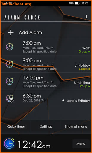 Super Loud Alarm Clock screenshot