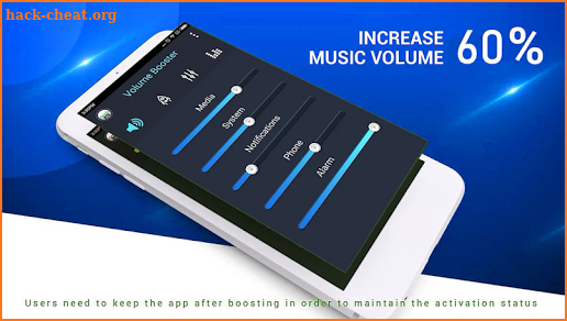 Super loud Volume Booster ; speaker booster pro screenshot