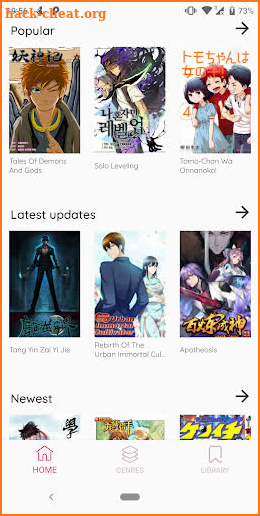 Super Manga screenshot