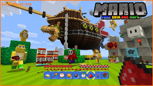 Super Mario world Skin Minecraft PE screenshot
