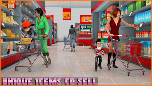 Super-Mart Cashier Game-Shopping Mall 3D Simulator screenshot