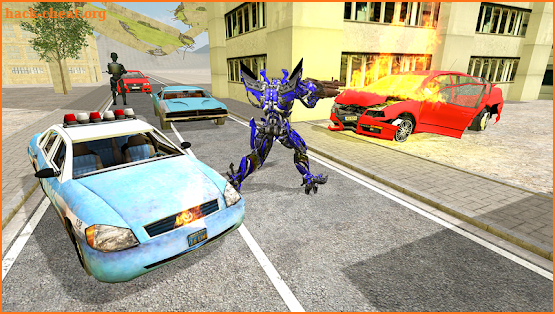 Super Mech Robots War: Laser Car Muscle Transform screenshot