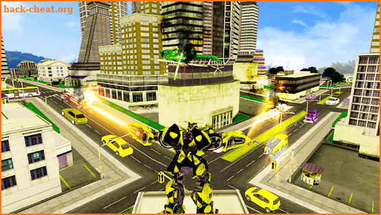 Super Mech Warrior Robot: Muscle Car Transformer screenshot