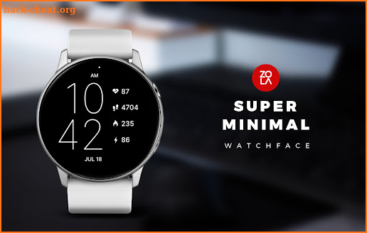 Super Minimal Watch Face screenshot
