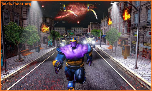 Super Monster Thanos Battle - City Fighting Game screenshot