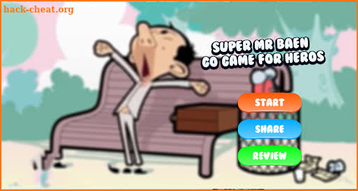 Super Mr Bean Game Driving Run screenshot
