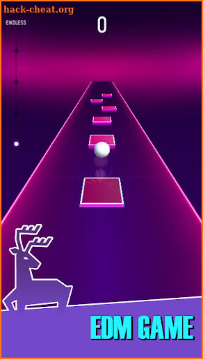 Super music jump ball screenshot