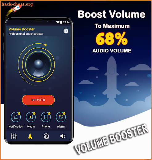 Super Music Volume Booster: Bass Booster screenshot