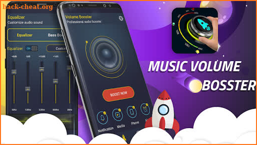 Super Music Volume Booster: Bass Booster 2019 screenshot