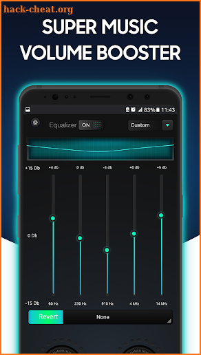 Super Music Volume Booster: Equalizer Bass Booster screenshot