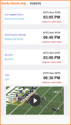Super NFL Live Streaming screenshot