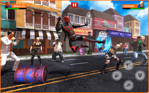 Super Ninja Hero Fighting Game - Kungfu Battle screenshot