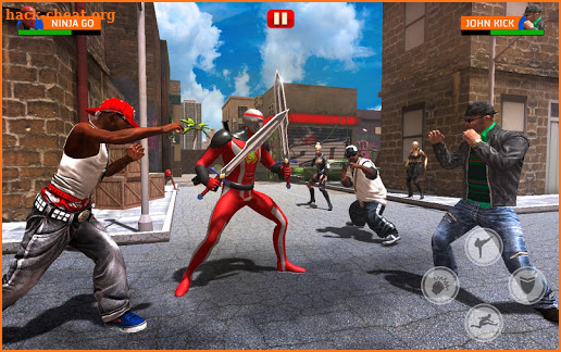 Super Ninja Hero Fighting Game - Kungfu Battle screenshot