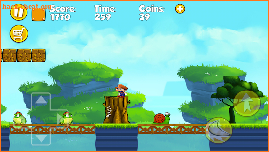 Super Nod's World Jungle Adventure Classic Game screenshot