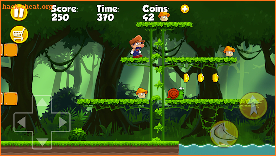 Super Nod's World Jungle Adventure Classic Game screenshot