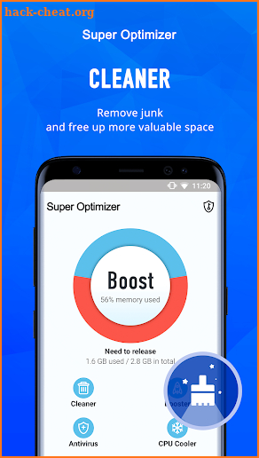 Super Optimizer - Booster, Cleaner & Antivirus screenshot