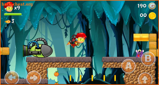 Super Orange Adventure Jungle 1 screenshot