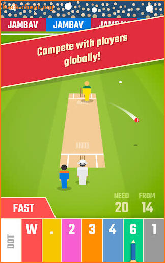 Super Over - Fun Cricket Game! screenshot