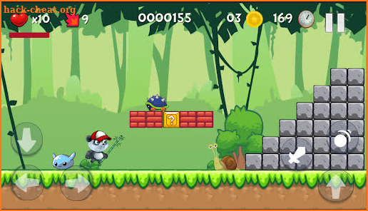 Super Panda Adventure : New Free Jungle Jump Game screenshot