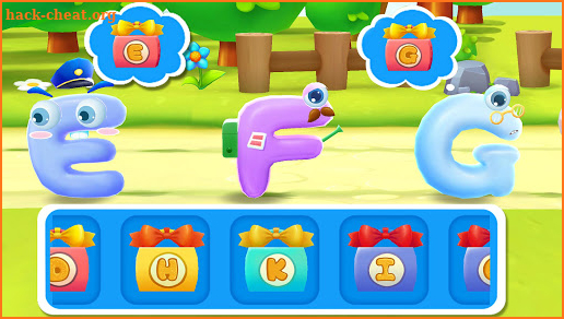 Super Panda's ABC puzzler game screenshot