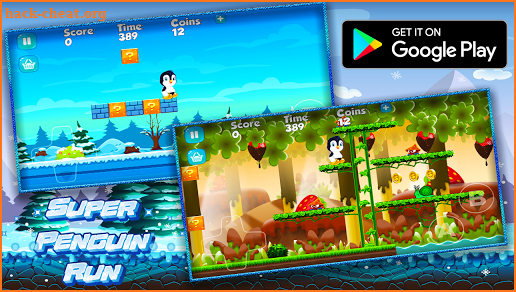 Super Penguin Run Adventure screenshot