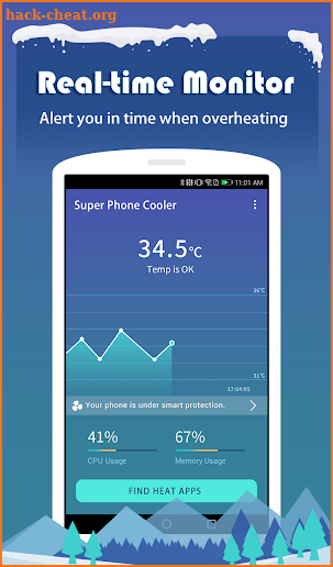 Super Phone Cooler - CPU Cooler & Phone Booster screenshot