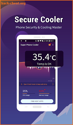 Super Phone Cooler:❄️Phone Cooler & Booster 🚀 screenshot