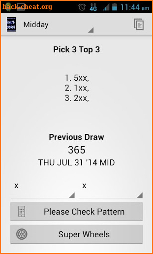 Super pick 3&4 Lottery screenshot