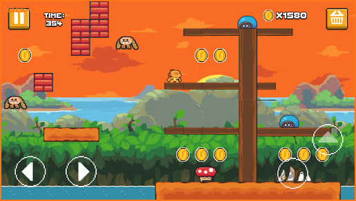 Super Pixel GO : Jungle Adventure screenshot