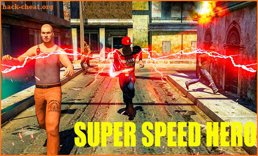 Super Power Robot: San Andreas Light Speed Hero screenshot