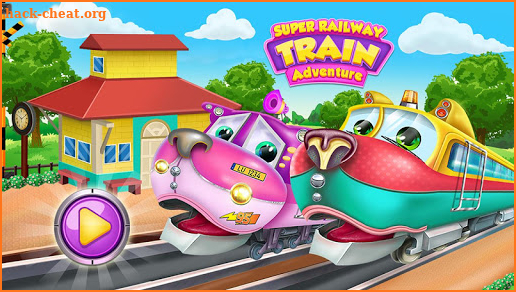 Super Railway Train Adventure - Clean & Fix screenshot