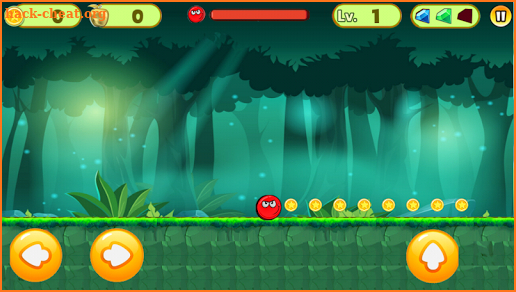 Super Red Ball Adventures,jump,bounce,roll screenshot