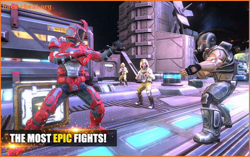 Super Robot Fighting - Real Kungfu Fight Game screenshot