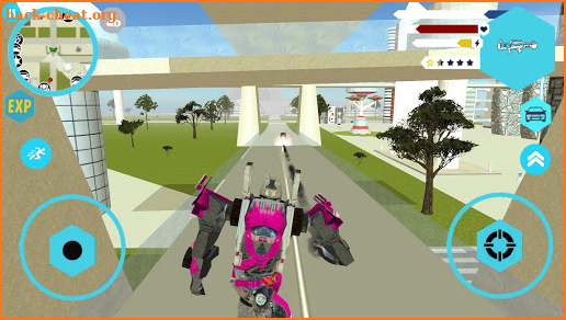 Super Robot Fire Truck Transform: Robot Games screenshot