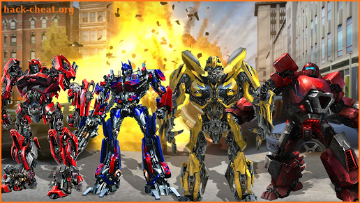 Super Robot Transformation Robot Fighting Games screenshot