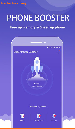 Super Rocket Booster - Cleaner，Cooler & Booster🚀 screenshot