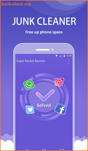 Super Rocket Booster - Cleaner，Cooler & Booster🚀 screenshot