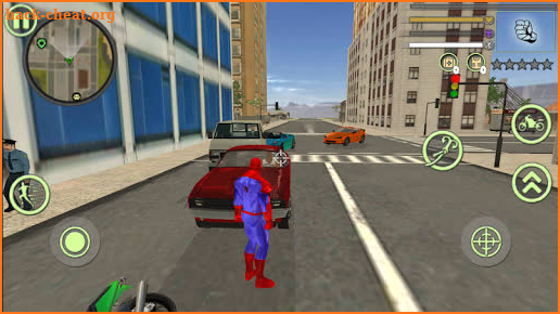 Super Rope Hero Spider Open World Street Gangster screenshot