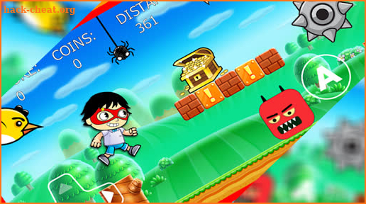Super Ryan Running 2D Game Adventures screenshot