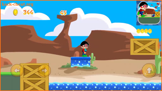 Super Ryan's Running Game - Adventure jump screenshot