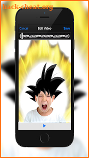 Super Saiyan Goku Dragon Photo Sticker Art Design screenshot