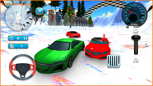 Super Santa Claus Car Driving screenshot