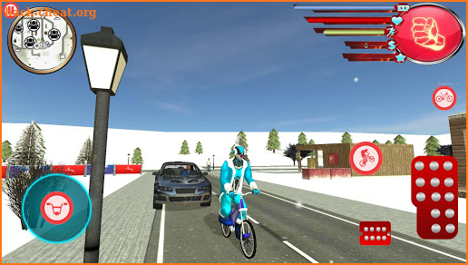 Super Santa  Rope Hero Gangster crime City screenshot
