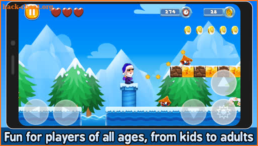 Super Santa : Run & Jump Christmas Game screenshot