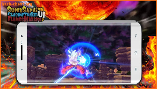 Super Sayajin UI Clash of the Red Flames Warrior screenshot