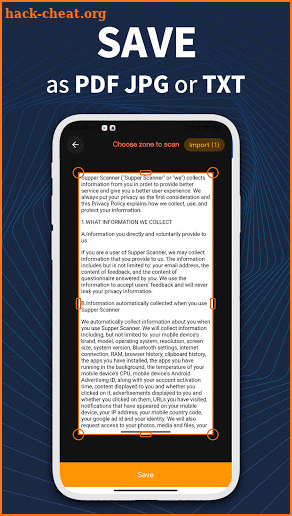 Super Scanner- Free PDF Scanner App screenshot
