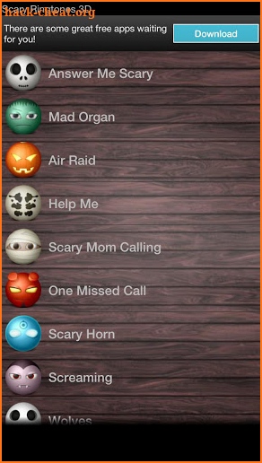 Super Scary Ringtones screenshot